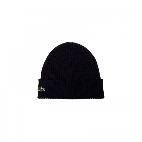 Cappellino Lacoste Lana Blu Navy Cappellino Lacoste Lana Blu Navy