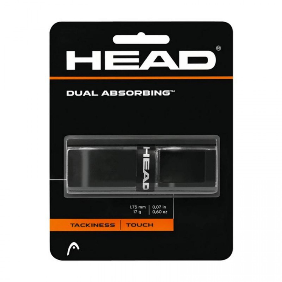 Grip Reemplazo Head Dual Absorbing Negro  Oferta + Barato