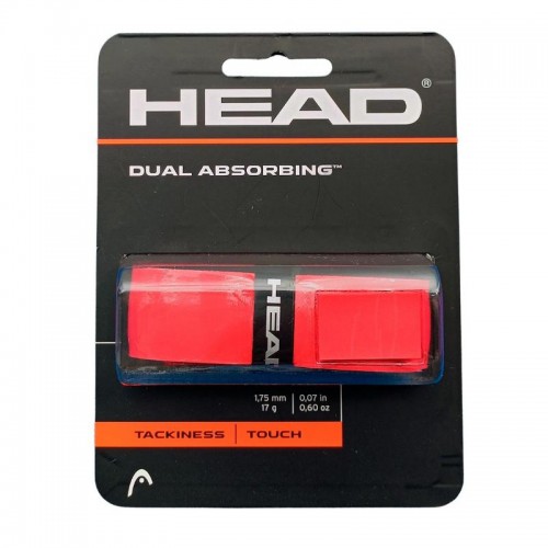 Grip Reemplazo Head Dual Absorbing Rojo Grip Reemplazo Head Dual Absorbing Rojo