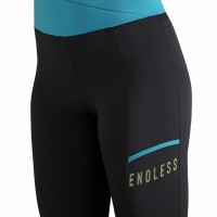 Mallas Endless Cross Pocket Negro Petroleo  Oferta + Barato