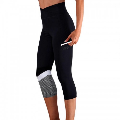 Mallas Endless Line Pocket HW Gris Mallas Endless Line Pocket HW Gris
