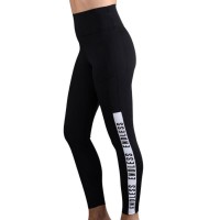 Mallas Endless Syncro Negro Blanco  Oferta + Barato