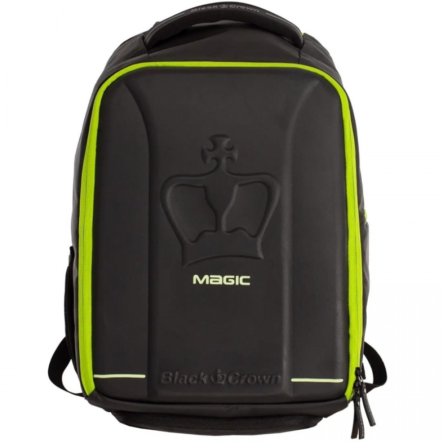 Mochila Black Crown Magic Negro Amarillo  Oferta + Barato