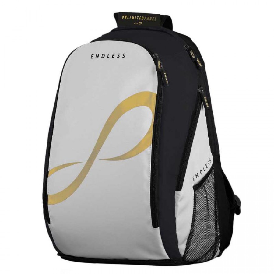 Mochila Icone Sem Fim Ouro Branco  Oferta + Barato