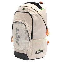 Mochila Lok Maxx Blanco Roto Naranja  Oferta + Barato