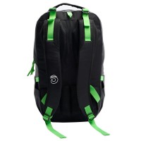 Lok Maxx Sac a dos Noir Gris Fonce Lime  Offre - Pas cher