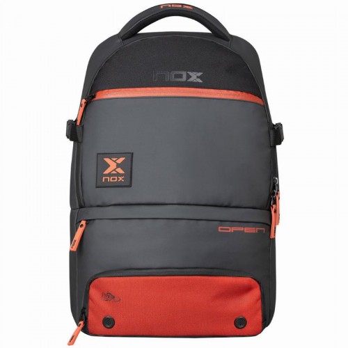 Mochila Nox AT10 Luxury Open Series Negro Rojo Mochila Nox AT10 Luxury Open Series Negro Rojo