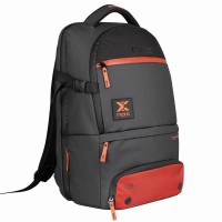 Mochila Nox AT10 Luxury Open Series Negro Rojo  Oferta + Barato