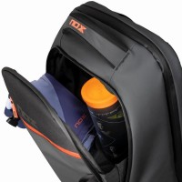 Mochila Nox AT10 Luxury Open Series Negro Rojo  Oferta + Barato