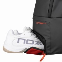 Mochila Nox AT10 Luxury Open Series Negro Rojo  Oferta + Barato