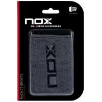 Munequeras Nox Grey Logo Black 2 Units