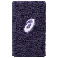 Asics Purple Gray Wristband 1 Unit  Offer + Cheap