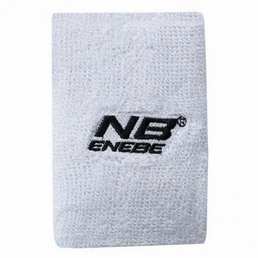 Muñequera Enebe Ancha Blanco