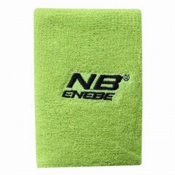 Muñequera Enebe Ancha Verde Fluor
