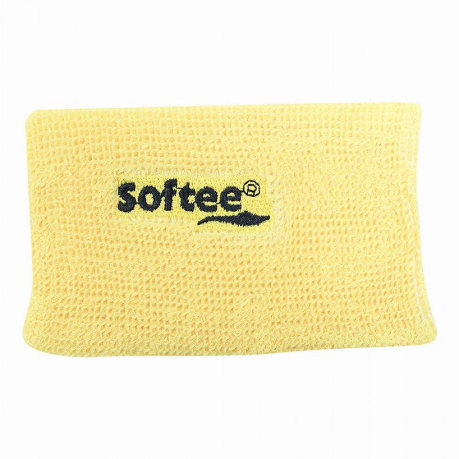 Softee Wide Yellow Wristband 1 unita