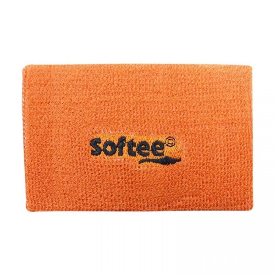 Muñequera Softee Ancha Naranja