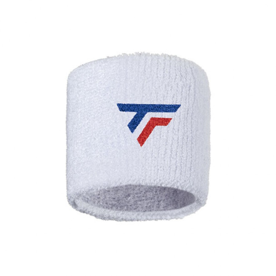 Tecnifibre White Wristbands 2 Units