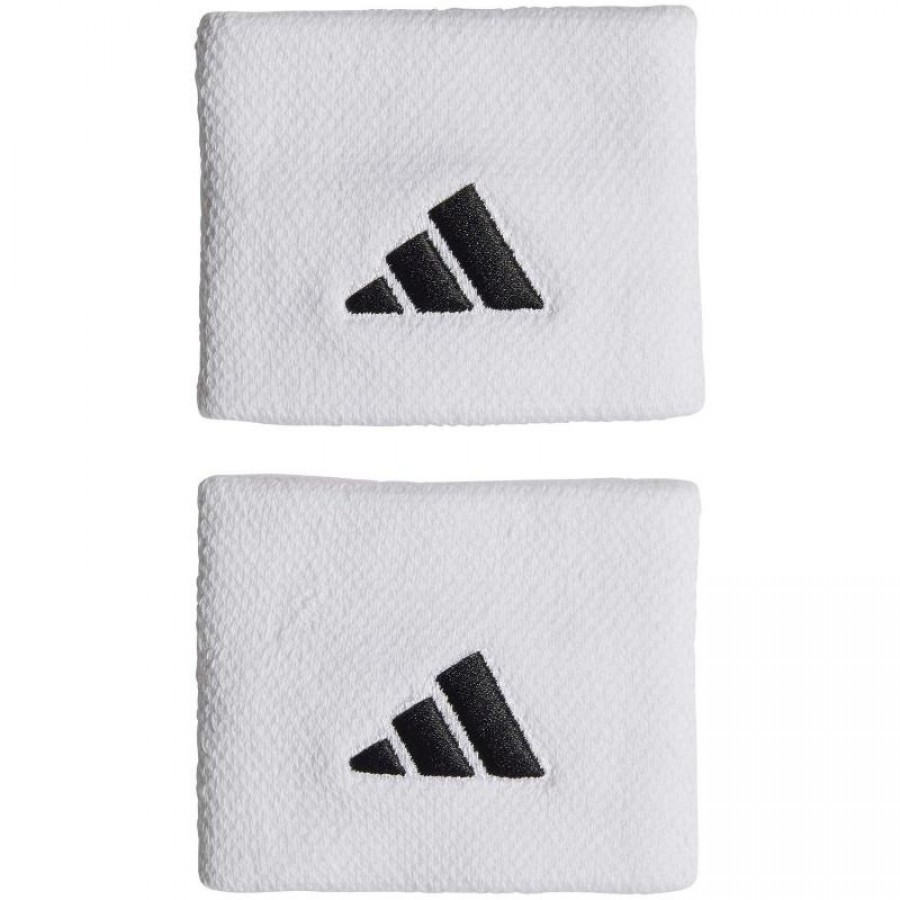 Muñequeras Adidas Blanco Negro 2 Unidades  Oferta + Barato