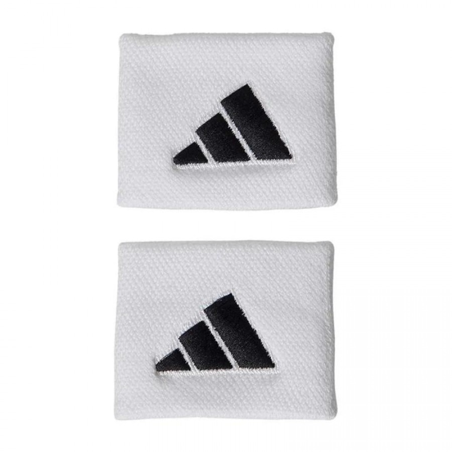 Pulseiras Curtas Adidas Branco Preto 2 Unidades  Oferta + Barato