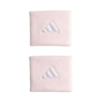 Muñequeras Adidas Rosa Claro 2 Unidades