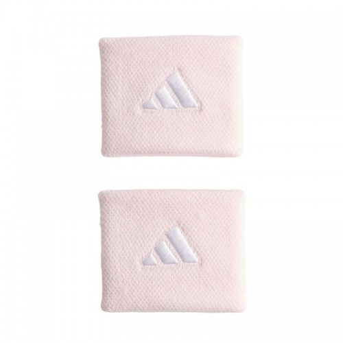 Muñequeras Adidas Rosa Claro 2 Unidades