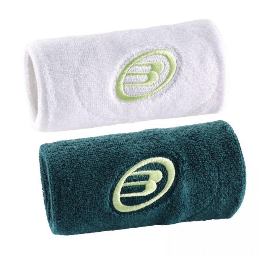 Bracelets Bullpadel BPMU252 I Blanc Vert Foncé  Offre - Pas cher