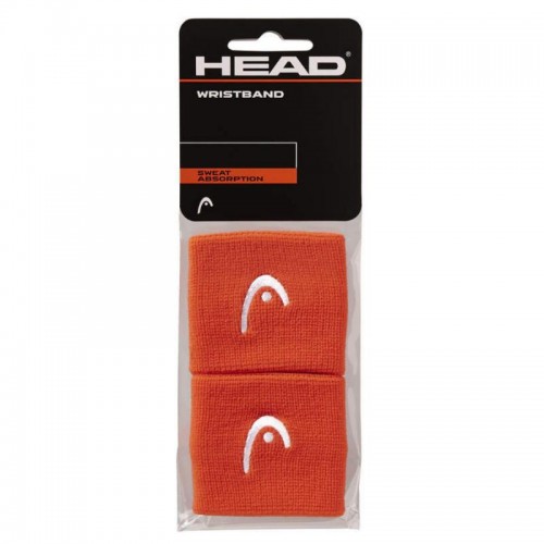 Muñequeras Head Naranja 2,5'