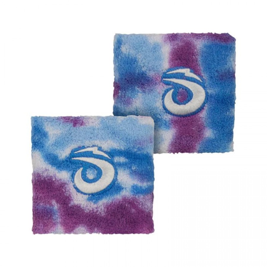 Lok Tyedye Blue Wristbands 2 Units  Offer + Cheap