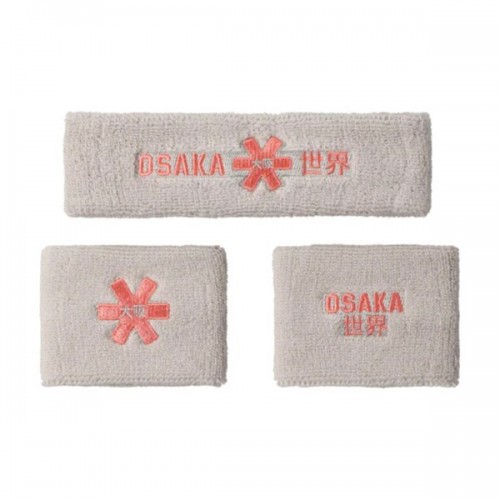 Munequeras Osaka Set 2.0 Gris Coral 2 Unidades Munequeras Osaka Set 2.0 Gris Coral 2 Unidades