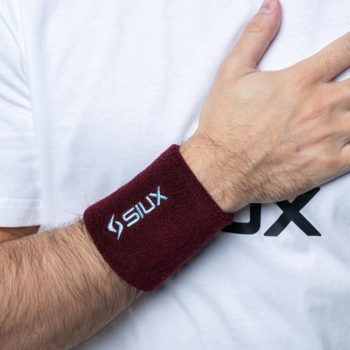 Siux Groove Bordeaux Wristbands 2 Units