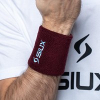 Siux Groove Bordeaux Wristbands 2 Units