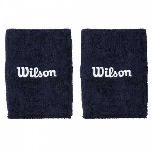 Bracelets Wilson Wide Terry Bleu Marine 2 Unités Bracelets Wilson Wide Terry Bleu Marine 2 Unités