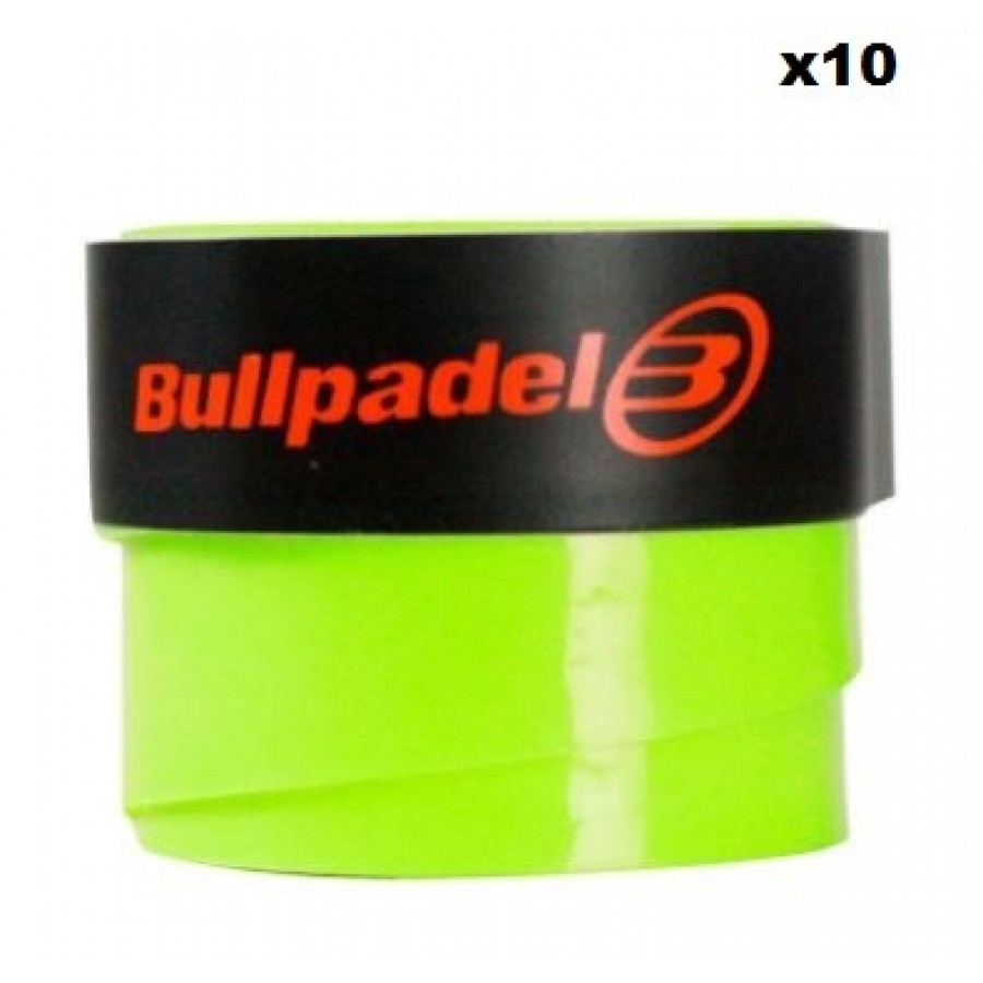 Overgrips Bullpadel Yellow Sulfur Smooth 10 Units