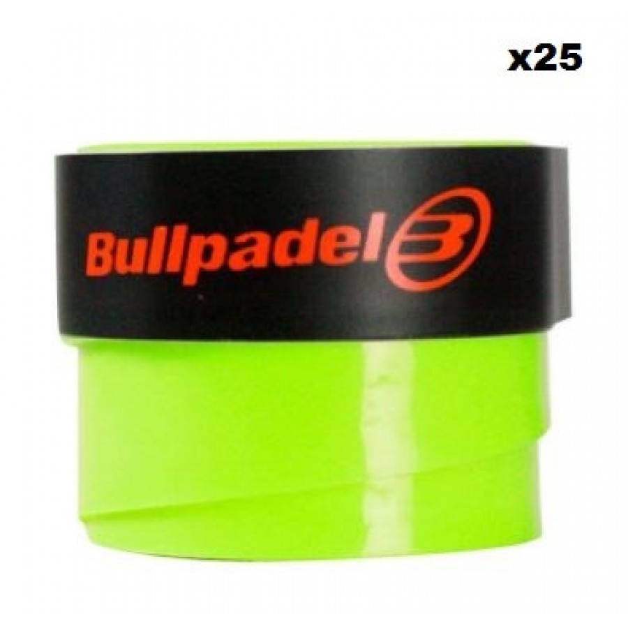 Overgrips Bullpadel Yellow Sulfur Smooth 25 Units