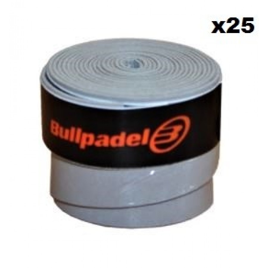 Overgrips Bullpadel Blanco Liso 25 Unidades - Barata Oferta Outlet