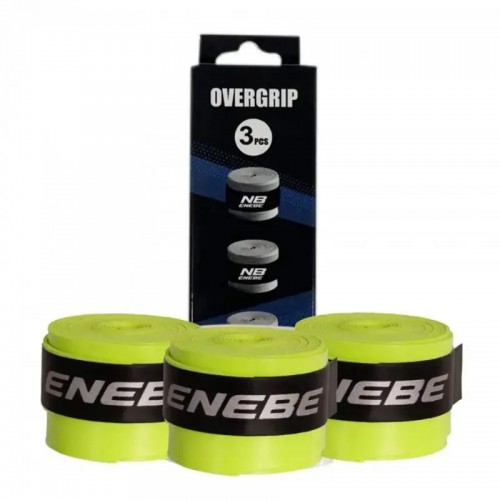 Enebe Overgrip Giallo Fluo Liscio 3 Unità Enebe Overgrip Giallo Fluo Liscio 3 Unità