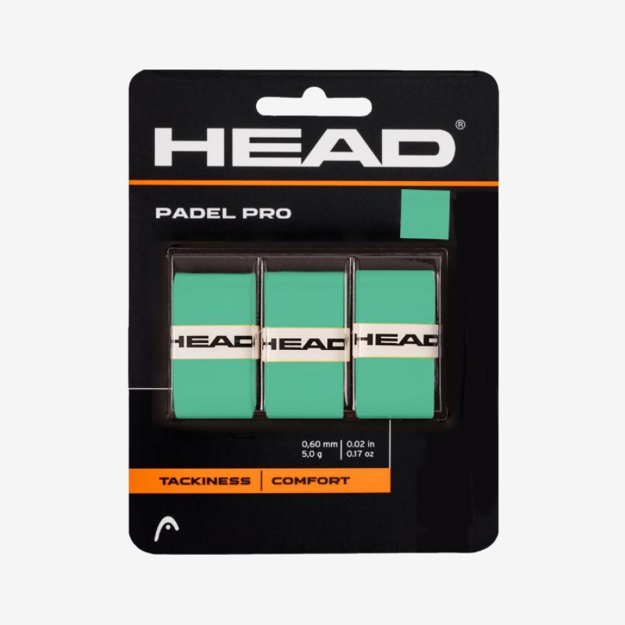 Overgrips Head Padel Pro Mint 3 Units