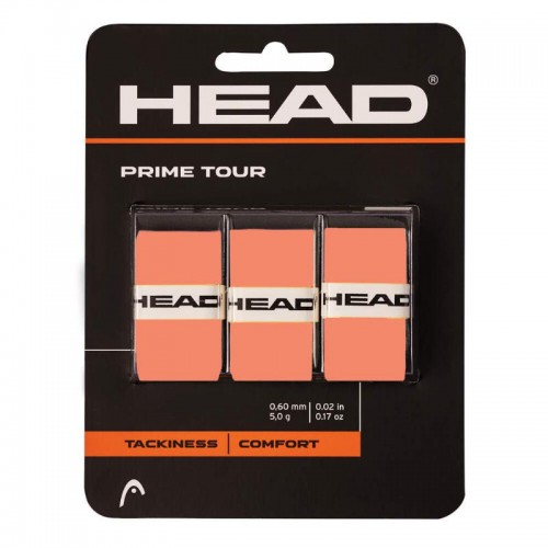 Overgrips Head Prime Tour Salmon 3 unità