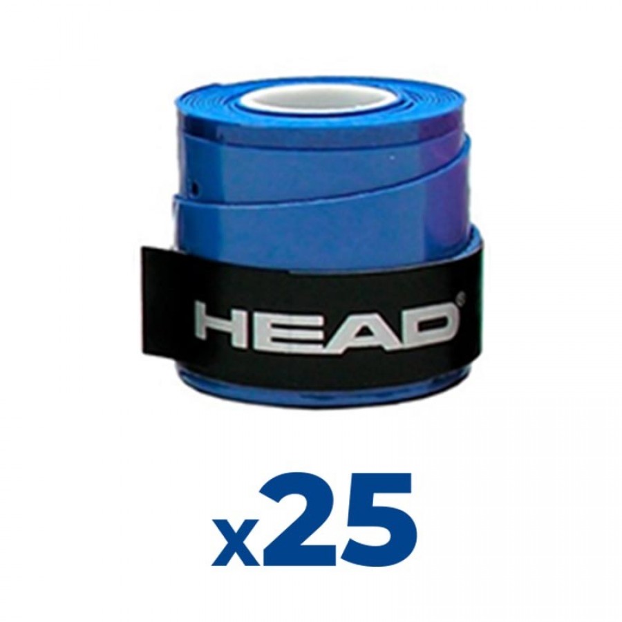 Overgrips Head Xtreme Soft Blue 25 Units - Barata Oferta Outlet
