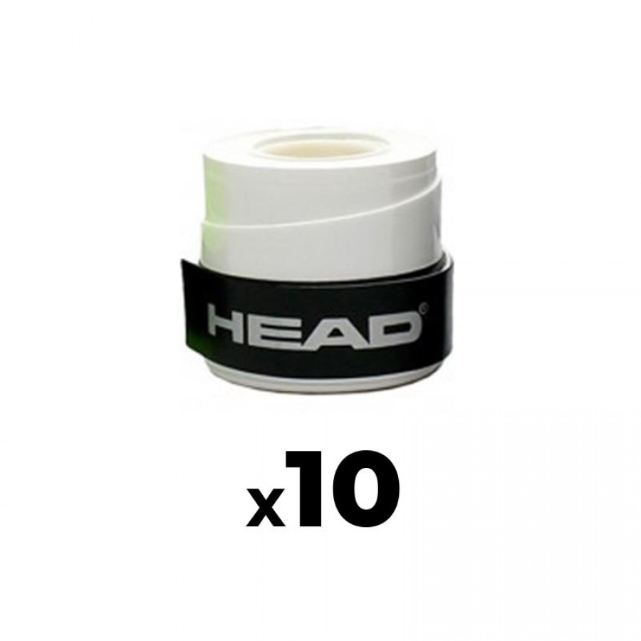 Overgrips Head Xtreme Soft White 10 Units - Barata Oferta Outlet