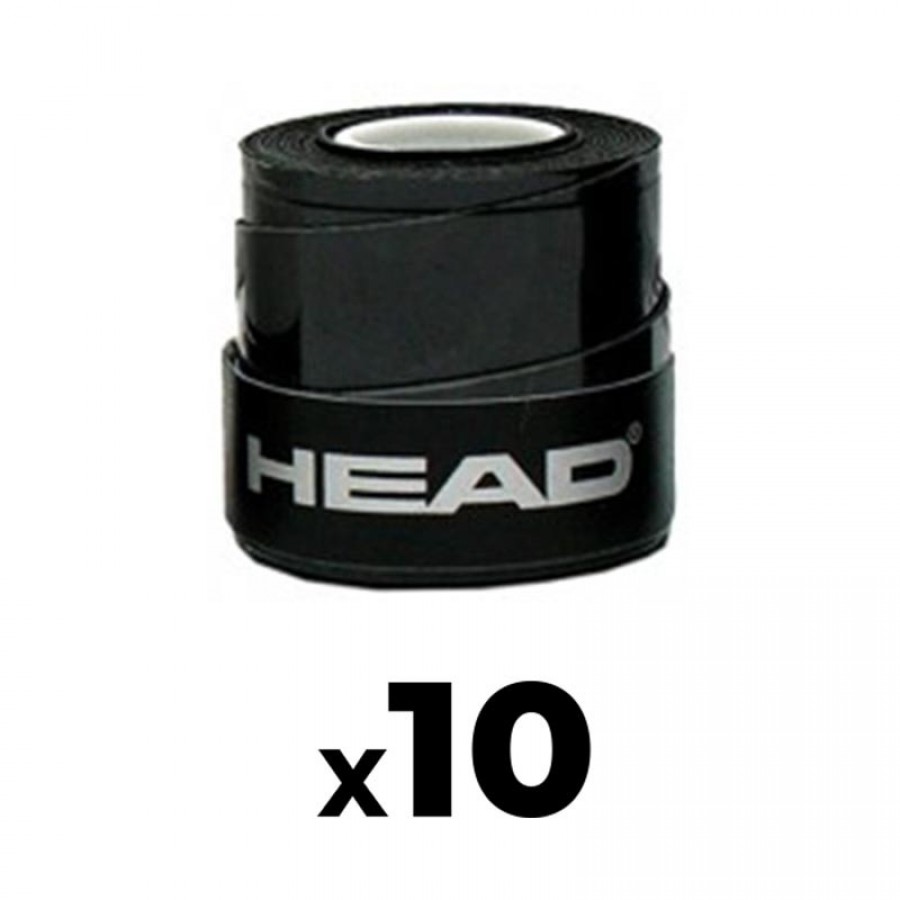Overgrips Head Xtreme Soft Black 10 Units  Offer + Cheap