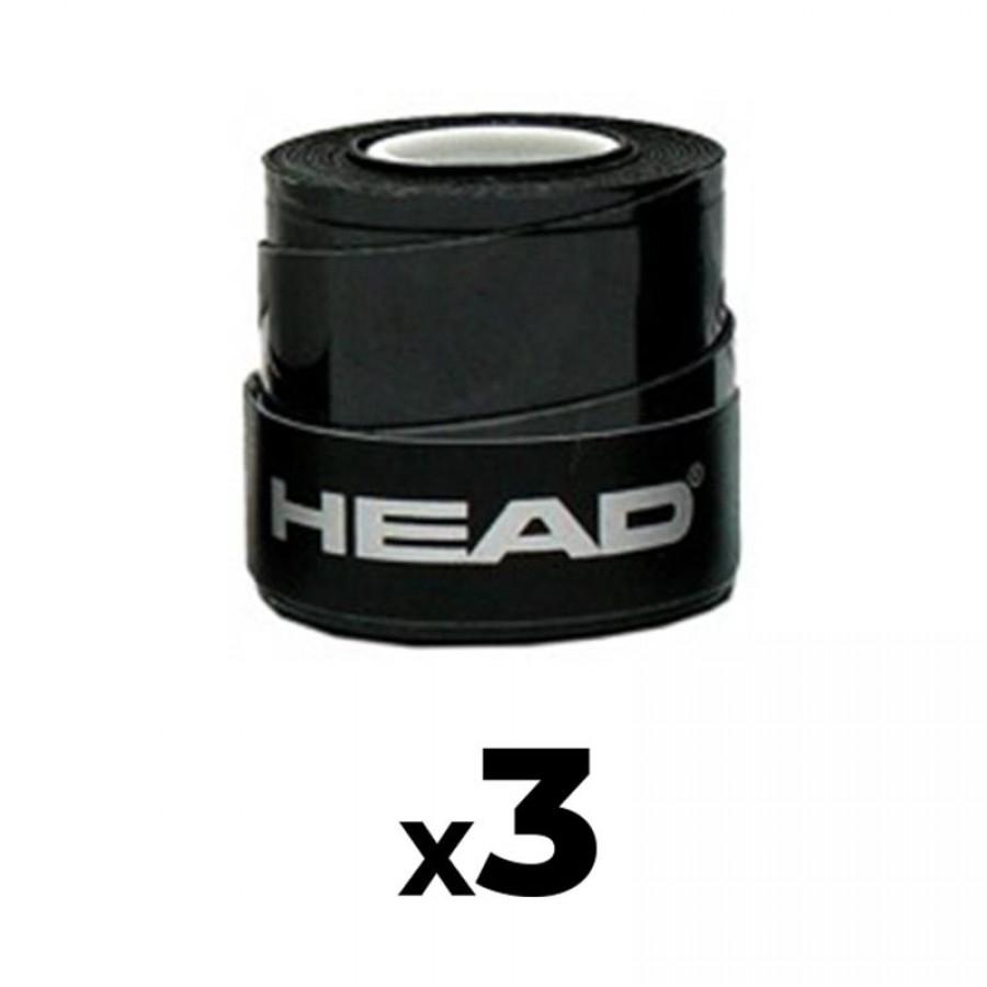 Overgrips Head Xtreme Soft Black 3 Units - Barata Oferta Outlet