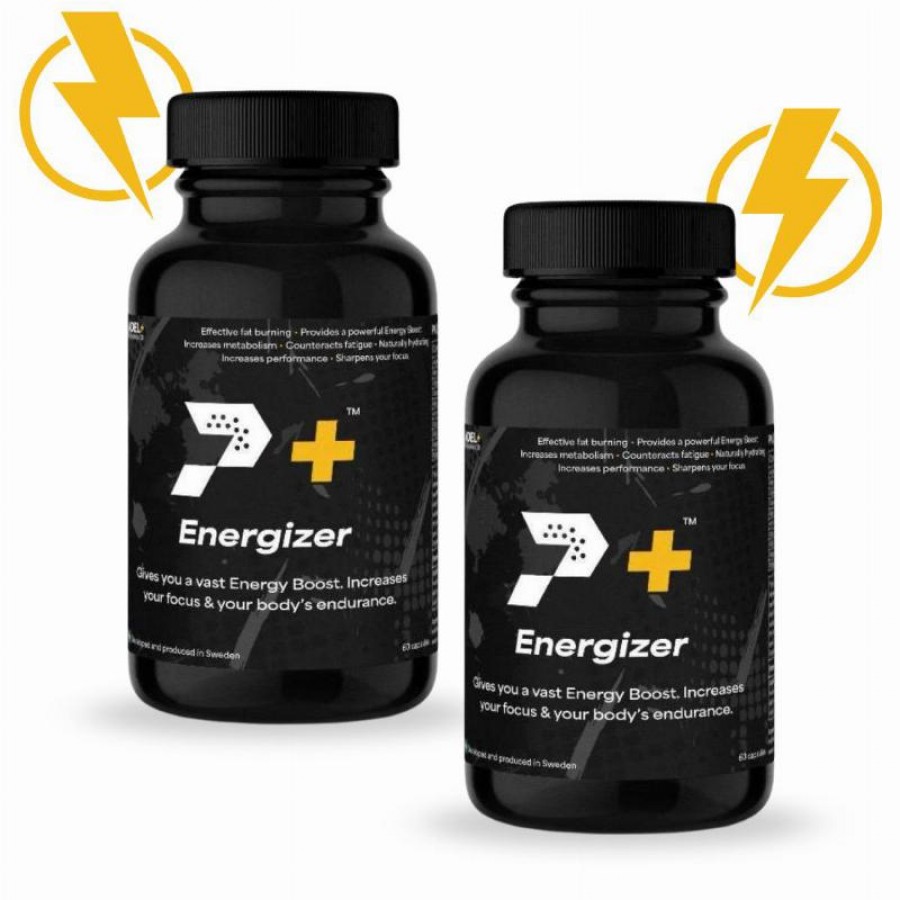 Pack Bote Padel Performance Energizer 60 Capsulas X2  Oferta + Barato
