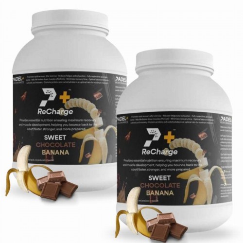Pack Bote Padel Performance ReCharge Chocolate Banana X2 Pack Bote Padel Performance ReCharge Chocolate Banana X2