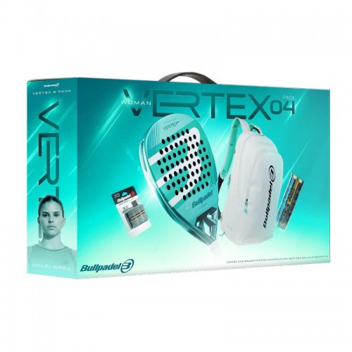 Pacote Bullpadel Vertex 04 Pro Line W 2026