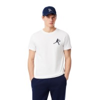 Pack Lacoste Novak Djokovic T-shirt blanc et casquette marine  Offre - Pas cher