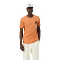Pack Lacoste Novak Djokovic Orange T-Shirt and White Cap