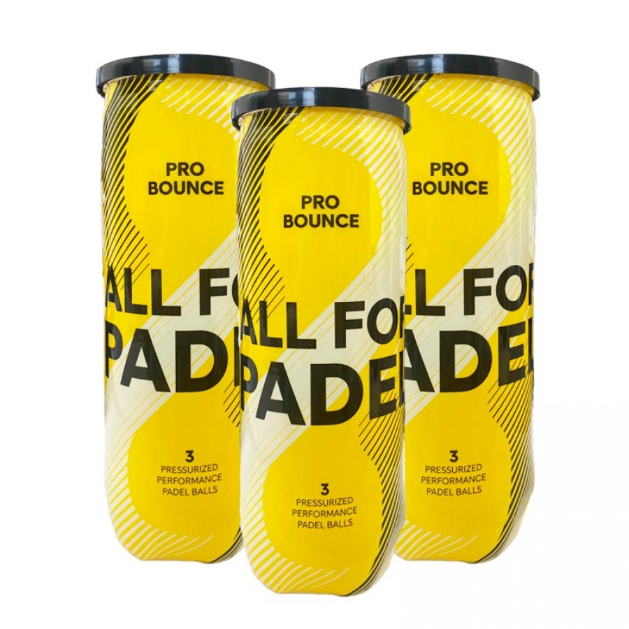 Pack de 3 Botes de Pelotas Adidas Pro Bounce