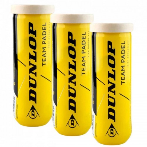 Pack de 3 Botes de Pelotas Dunlop Team Pack de 3 Botes de Pelotas Dunlop Team