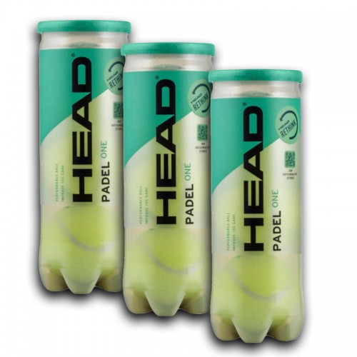 Pack de 3 Botes de Pelotas Head One Pack de 3 Botes de Pelotas Head One